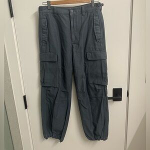 TNA Supply Cargo Pants in Charcoal Gray